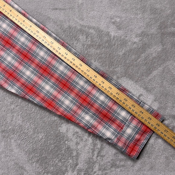 Wrangler XL Slim Fit Western Plaid Shirt – Aura Orange Gray Button Up RanchWear‎ - Picture 13 of 16